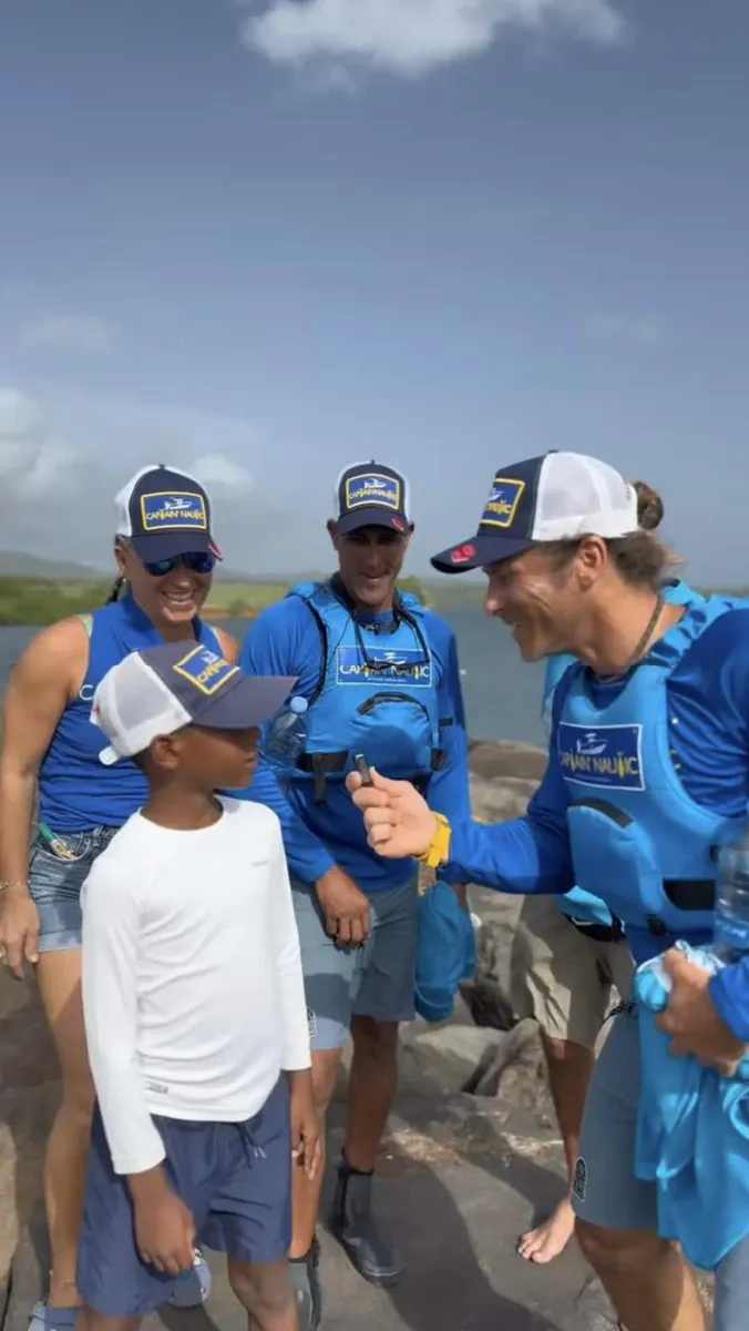 Captain Nautic : l'équipage sur le Tour de Guadeloupe de voile traditionnelle