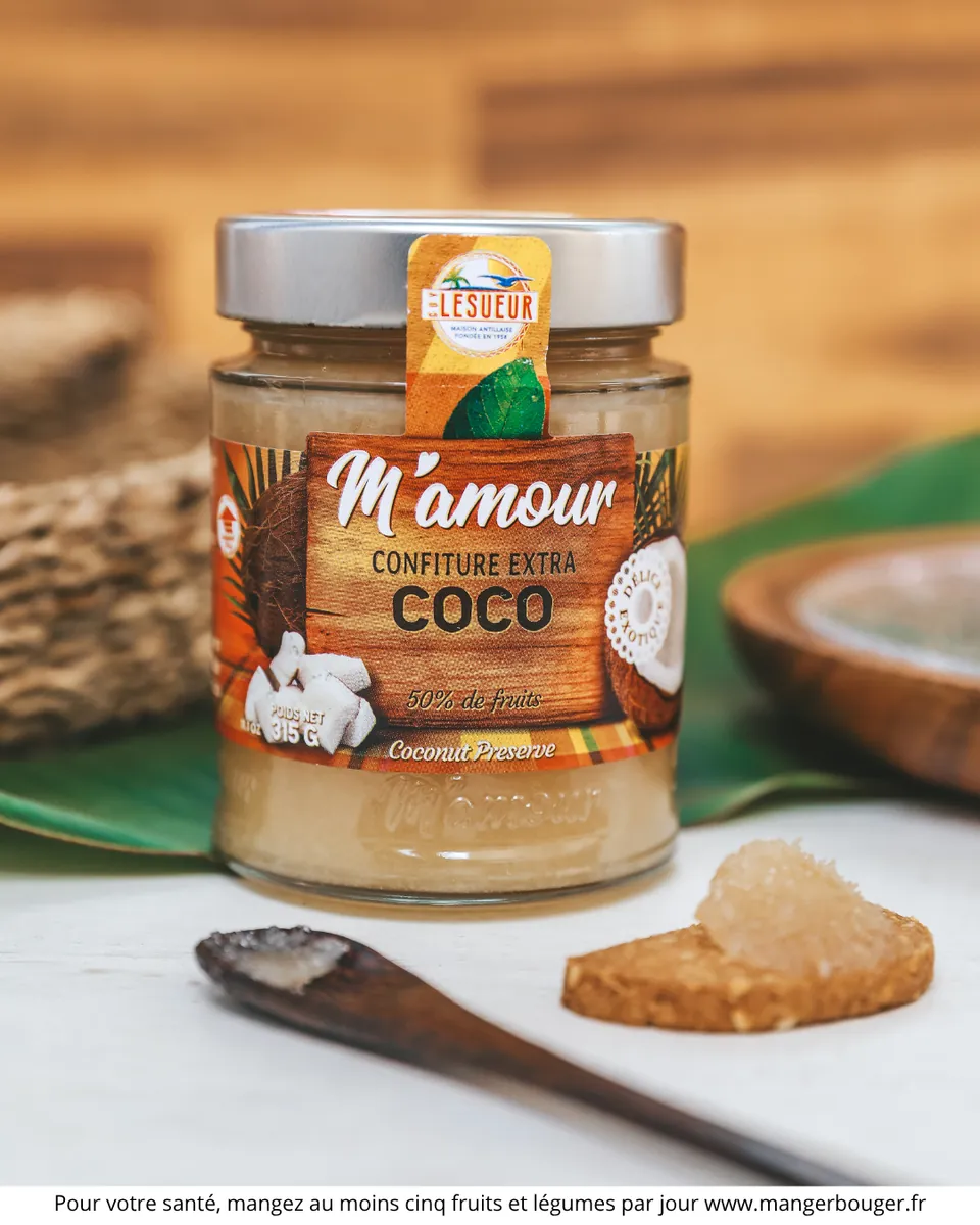 M'amour, confiture extra coco (Guy Lesueur)