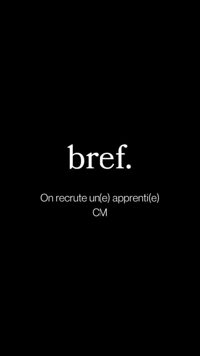 New Régie recrute un·e apprenti·e community manager