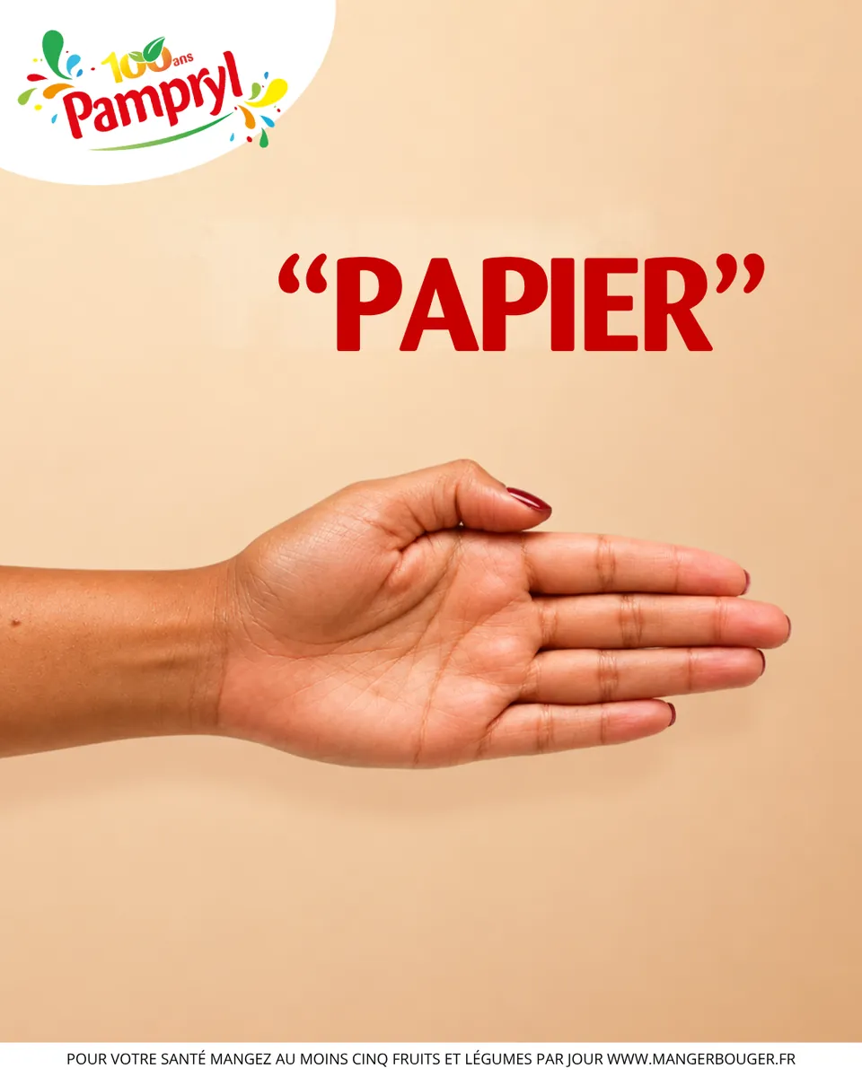 Pampryl 100 ans, carrousel 2/3 : « Papier »
