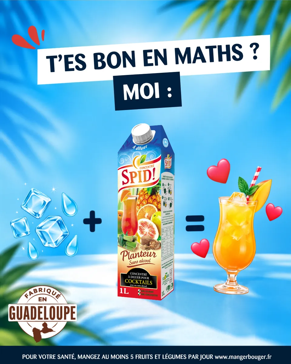 SPID Planteur : « T'es bon en maths ? », visuel créé avec l'IA